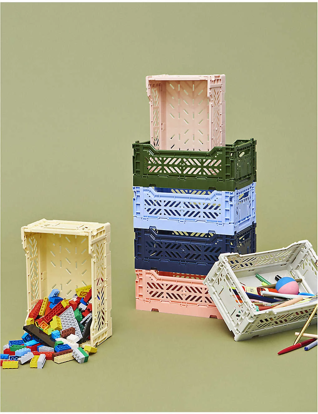 HAY Stackable Medium Crate 14.5cm X 40cm