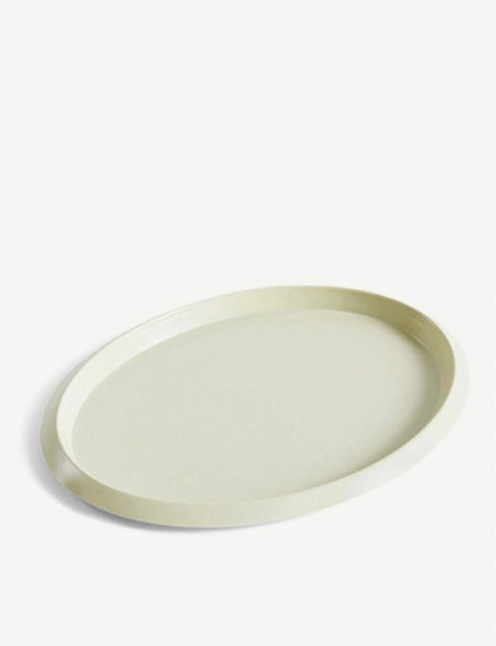 HAY Ellipse Stainless-steel Tray 23.5x18.5cm
