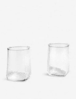 HAY Tela Votive Set Of 2 Tealight Holders