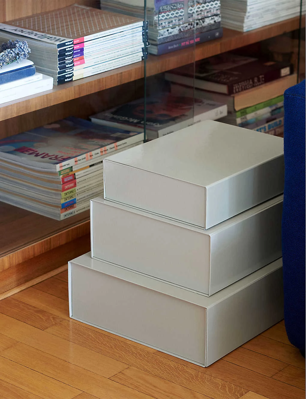 HAY Rectangular Stackable Cardboard Box 34.5cm X 41.5cm - Image 3