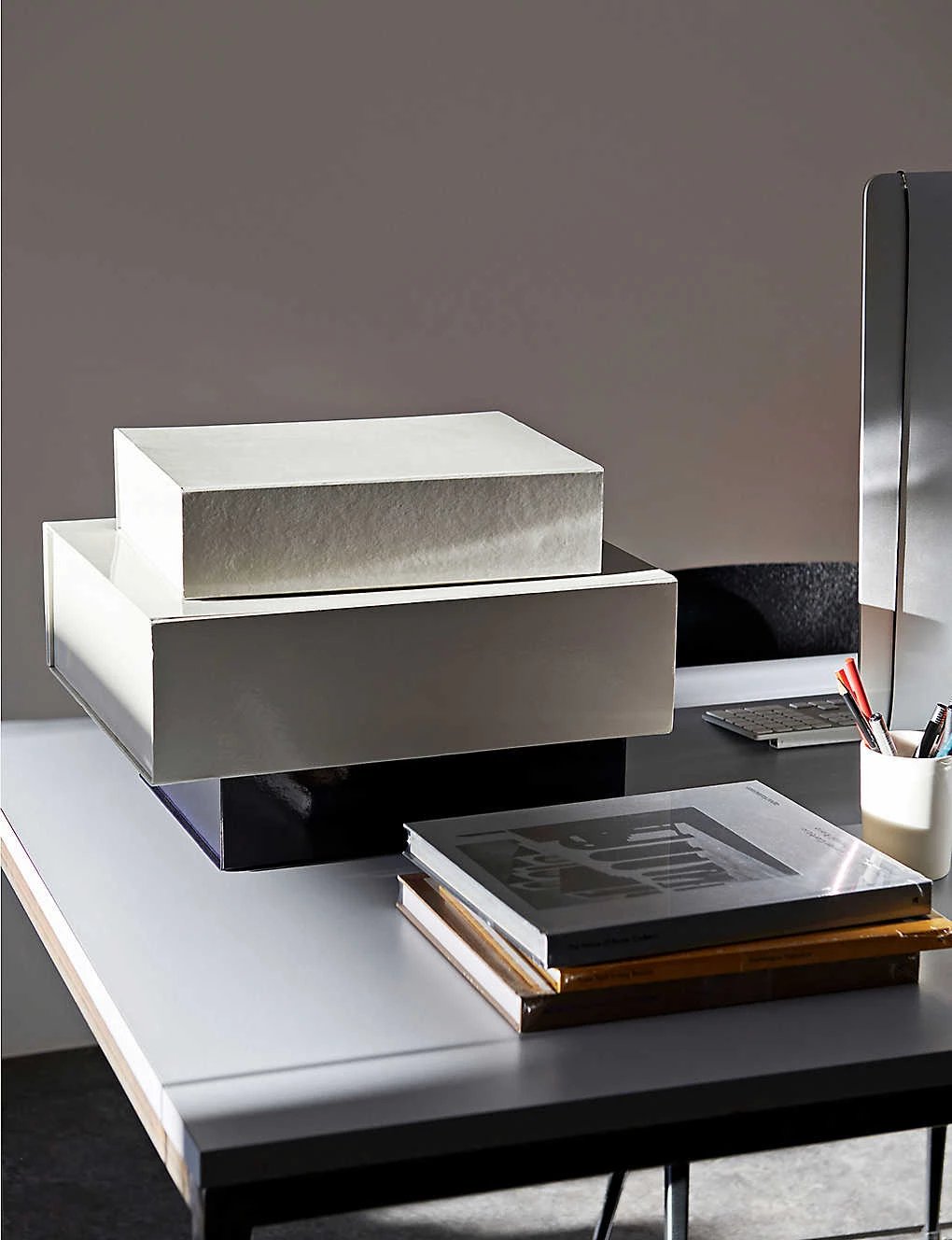 HAY Rectangular Stackable Cardboard Box 22.5cm X 33cm - Image 3