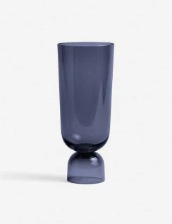 HAY Bottoms Up Glass Vase 29.5cm
