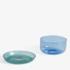 HAY Tinted 2-in-1 Borosilicate Glass Serving Set 15cm