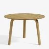 HAY Bella Circular Wooden Coffee Table 60cm X 39cm