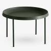 HAY Tulou Circular Steel Coffee Table 55cm X 35cm Green