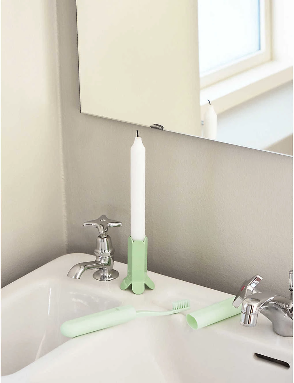 HAY Muller Van Severen Arcs Small Zinc-alloy Candle Holder 9cm - Image 2