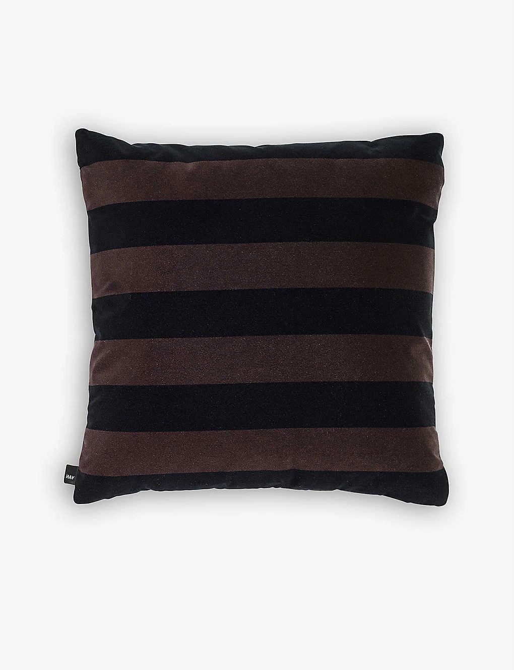 HAY Soft Stripe Cotton Velvet Cushion 50cm X 50cm