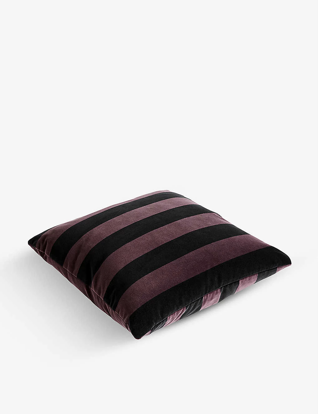 HAY Soft Stripe Cotton Velvet Cushion 50cm X 50cm - Image 2