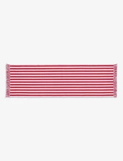 HAY Stripes And Stripes Fringed Cotton Rug 60cm X 200cm