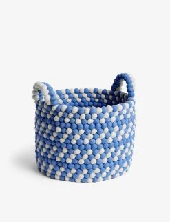 HAY Beaded Wool Basket 40cm