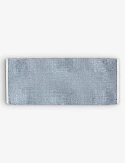 HAY Bias New Zealand Wool And Cotton-blend Rug 140cm X 200cm