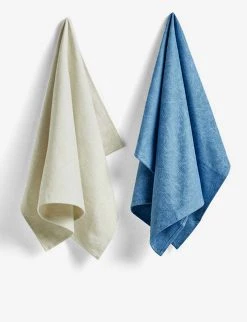HAY Ballpoint Scribble No. 7 Cotton Tea Towels Set Of Two