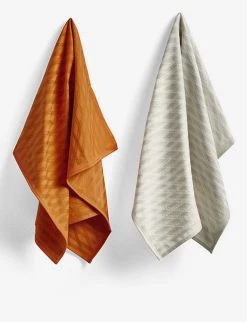 HAY Diamond Marker No. 2 Cotton Tea Towels Set Of Two
