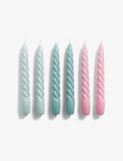 HAY Twist Candles Set Of Six