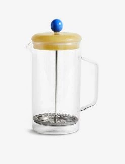HAY Lidded Borosilicate-glass French Press 1L