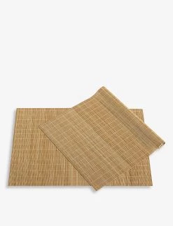 HAY Square Bamboo Placemats Set Of Two